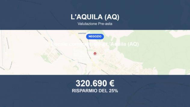 Immobile in asta di 331 m² in vendita a L'Aquila