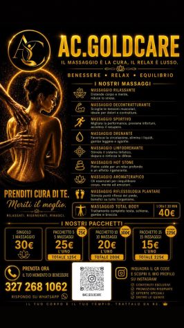 Massaggi Professionali a Domicilio | Relax, Sportivo, Total Body | Roma-Viterbo - Foto 3 Tel:3272681062