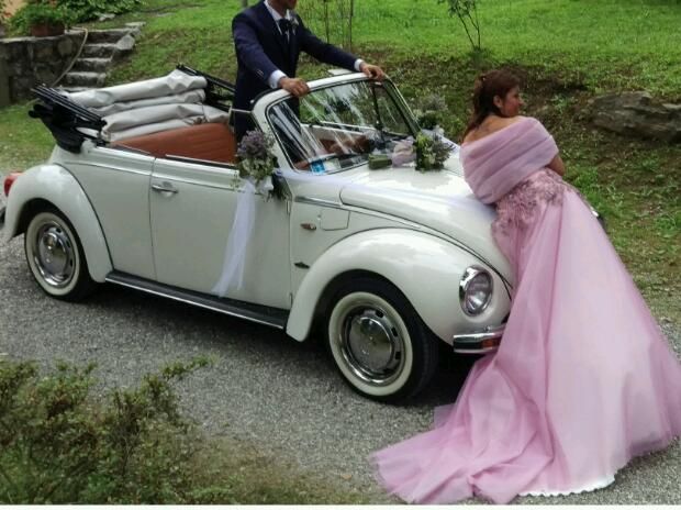 Noleggio maggiolone cabrio matrimoni eventi