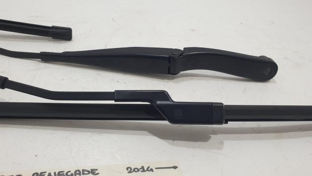 BRACCI PORTASPAZZOLE TERGICRISTALLI DX E SX JEEP Renegade Serie 52109003 52109005 Diesel 1.6 (1418) - Foto 9