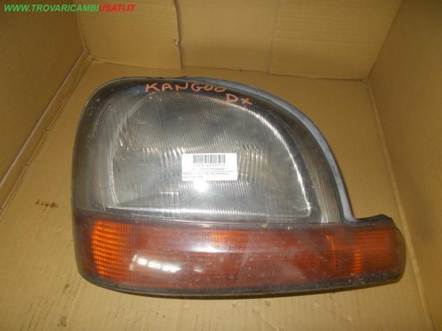 PROIETTORE D. SCURO RENAULT KANGOO (K76)  Parti elettriche  Fanaleria  Proiettori  Proiettore ant. RENAULT - KANGOO - 01-08-1997 - 01-06-2001