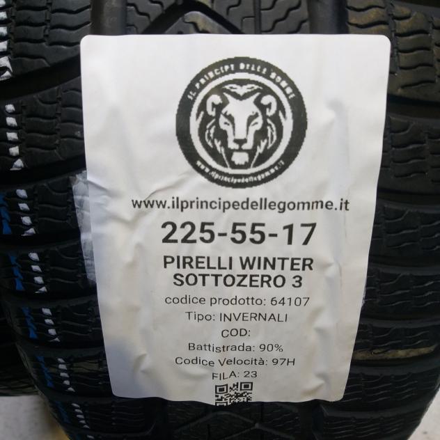 2 GOMME 225 55 17 PIRELLI A64107 - Foto 2