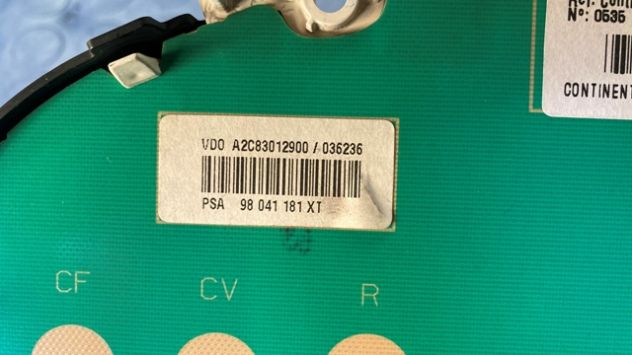 Quadro strumenti Citroen C3 1.4HDI del 2013 (98041181XT) - Foto 5
