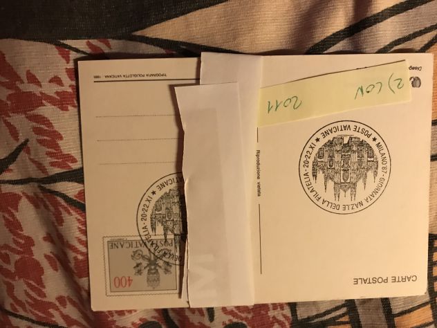 63 cartoline e buste di Vaticano - Foto 7