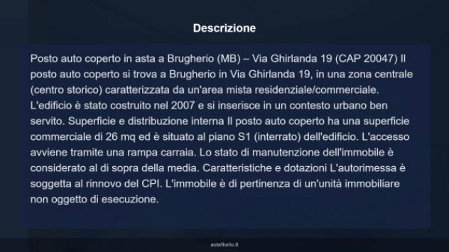 Immobile in asta di 26 m² in vendita a Brugherio - Foto 10