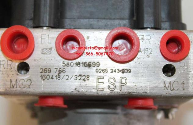 0265956214 Iveco Daily gruppo ABS pompa centralina Bosch - Foto 2
