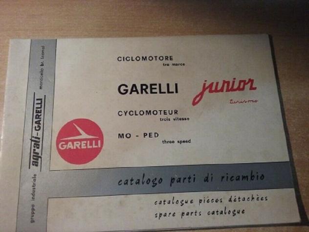 Catalogo ricambi motore telaio Garelli Junior Turismo GR