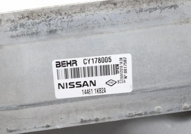 INTERCOOLER NISSAN NV200 1° Serie 14461-1KB2A K9K 892 Diesel 1500 (09) - Foto 14