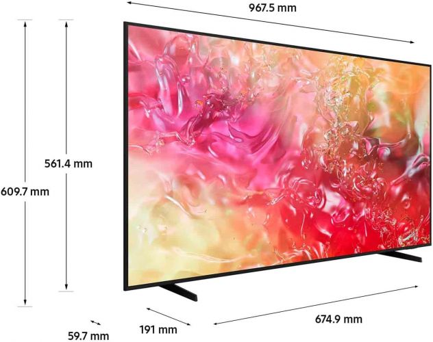 Samsung TV UE43AU7190UXZT, Smart TV 43" Serie AU7100, Modello AU7190, 4K NUOVO!! - Foto 4