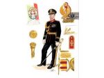 Vecchie divise militari, medaglie, distintivi, cartoline.Prima e seconda gu …