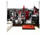 Fotomurale Adesivo Con Panoramica Su New York Arredalacasa