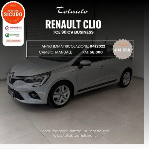 RENAULT Clio TCe 90 CV 5 porte Business rif. 24073075