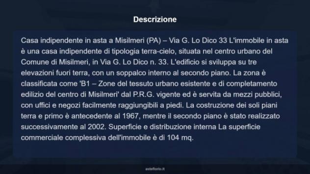 Immobile in asta di 104 m² con più di 5 locali in vendita a Misilmeri - Foto 6