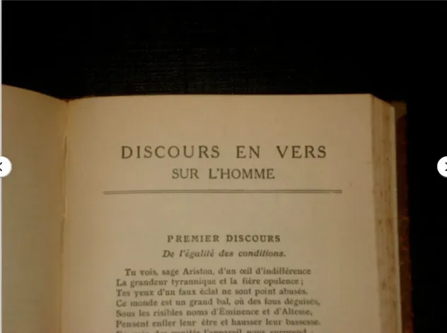 libro antico con copertina rigida voltaire philosophie anni 800 900 filosofia - Foto 6