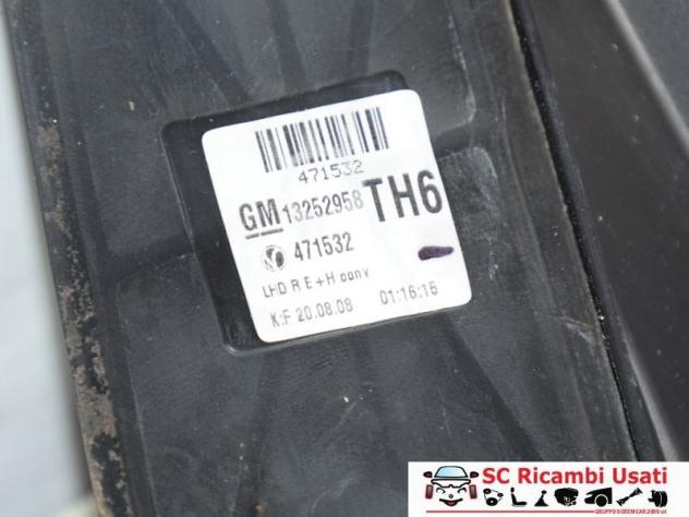 SPECCHIETTO RETROVISORE DESTRO OPEL Zafira B 2° Serie 13253340 (08) - Foto 2
