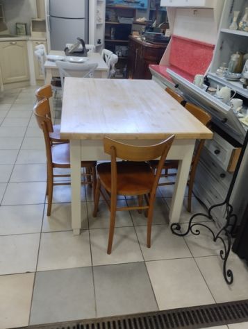 TAVOLO VINTAGE RESTAURATO COD. 20988 - Foto 3