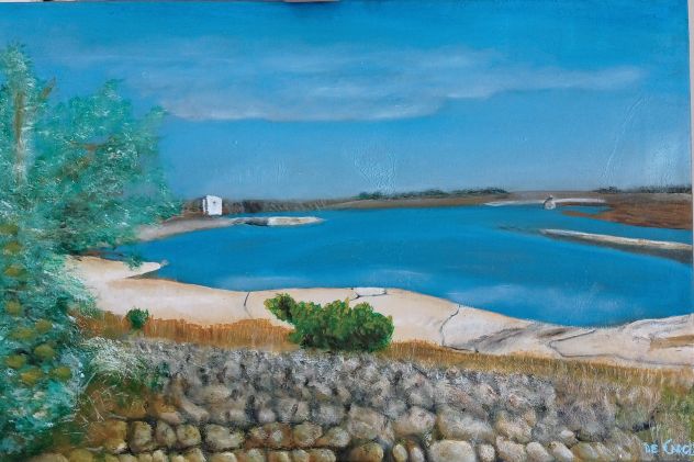 Invaso pappadai - olio su tela - 40x60 cm.