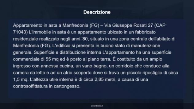 Immobile in asta di 55 m² in vendita a Manfredonia - Foto 13