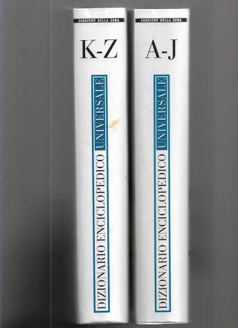 1995 DIZIONARIO ENCICLOPEDICO UNIVERSALE N 2 VOLUMI RILEGATI - Foto 2