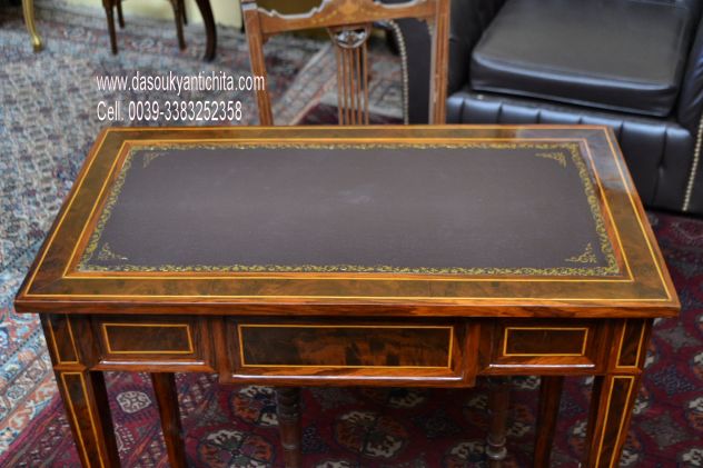 Scrittoio-console stile Luigi XVI cm 80 - Foto 4