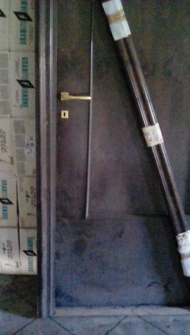 PORTA INTERNA REALIZZATA ARTIGIANALMENTE IN PINO MASSELLO - Foto 2