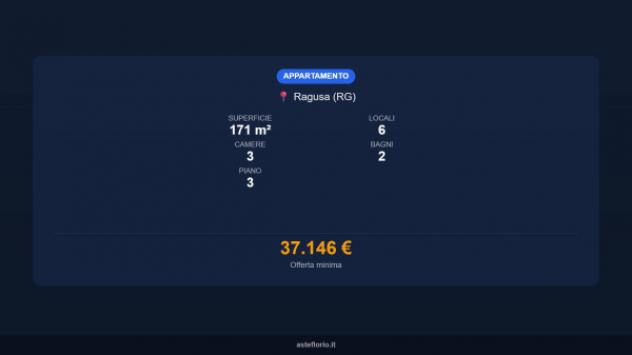 Immobile in asta di 171 m² con più di 5 locali e box auto in vendita a Ragusa - Foto 15