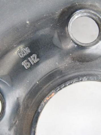 3B0601027D RUOTA DI SCORTA MICHELIN ENERGY AUDI A4 8E SW 1.9 D 96KW 5M 5P (2001) RICAMBIO USATO 195/65R15 91H A1203 6JX15H2 ET37 INTERASSE 5X112MM - Foto 9