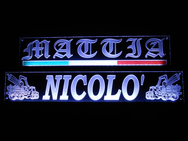 Targhe tabelle a led personalizzabili per camion - Foto 4