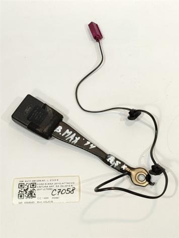 AGGANCIO CINTURA DI SICUREZZA ANT SX FORD B - Max Berlina AV11-R61209-AC UGJC/G (12)