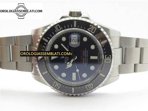 Rolex Replica SEA-DWELLER 2017 BASELWORLD 126600 1:1 BEST EDITION ACCIAIO 904L QUADRANTE NERO SU BRACCIALE SS A3235 CLONE V10 - Foto 2