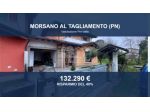 Immobile in asta di 222 m², box auto in vendita a Morsano al Tagliamento