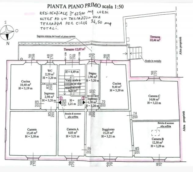 Terratetto in vendita a Pontedera 250 mq Rif: 1376072