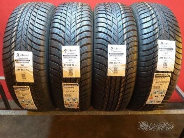 4 gomme 215 65 17 bridgestone inv a4625