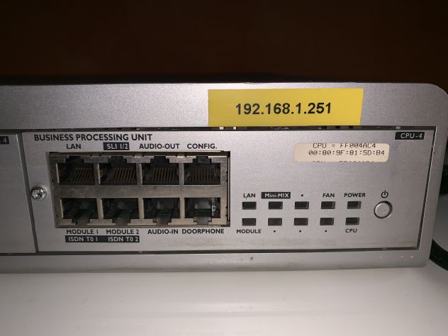 CENTRALINA TELEFONICA PROFESSIONALE SWITCH E ANCHE ROUTER TUTTO IN 1 MARCA ALCAT - Foto 4