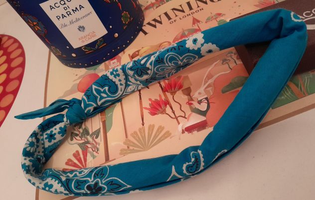 Piombo bandana turchese
