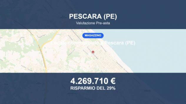 Immobile in asta di 890 m² in vendita a Pescara
