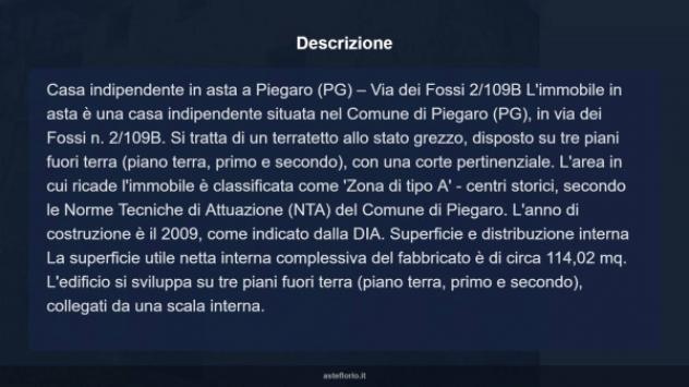 Immobile in asta di 114 m² in vendita a Piegaro - Foto 17