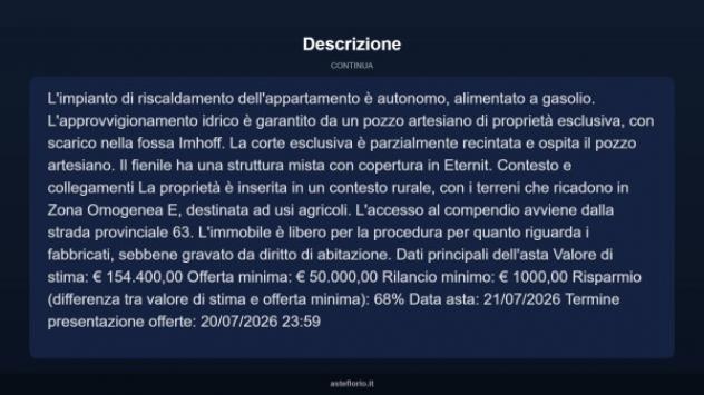 Immobile in asta di 307 m² con più di 5 locali in vendita a Torrita di Siena - Foto 18