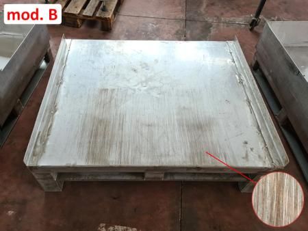 pedane inox per muletto usate - Foto 5