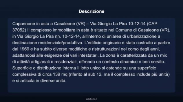 Immobile in asta di 139 m² in vendita a Casaleone - Foto 4