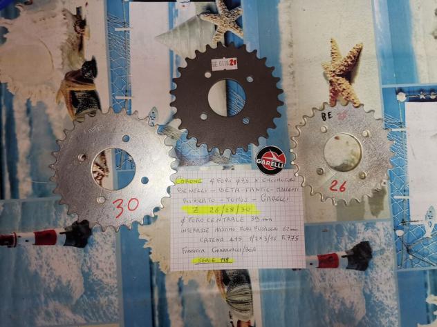 Corona 118 passo 415 Garelli Beta Malaguti Rizzato GR CH BEA