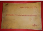 Manuale istruzioni stazioni di servizio Innocenti Lambretta 150 - 125 ld 1957