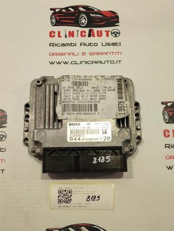 CENTRALINA MOTORE LANCIA Delta 4° Serie 51892671 0281017806 198A2000 diesel 1598 (11)