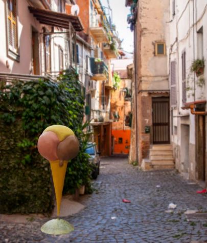Statua cono gelato in resina - Foto 5