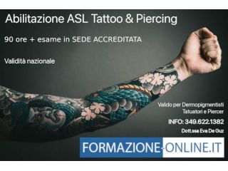 Abilitazione ASL Tattoo & Piercing - CREMONA