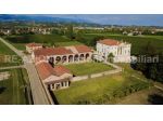 SARCEDO - Villa Capra | Barchessa con portico ad archi, abitazione e garage