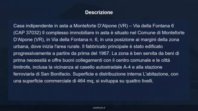 Immobile in asta di 464 m² con più di 5 locali in vendita a Monteforte d'Alpone - Foto 12