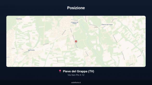 Immobile in asta di 93 m², box auto in vendita a Pieve del Grappa - Foto 7