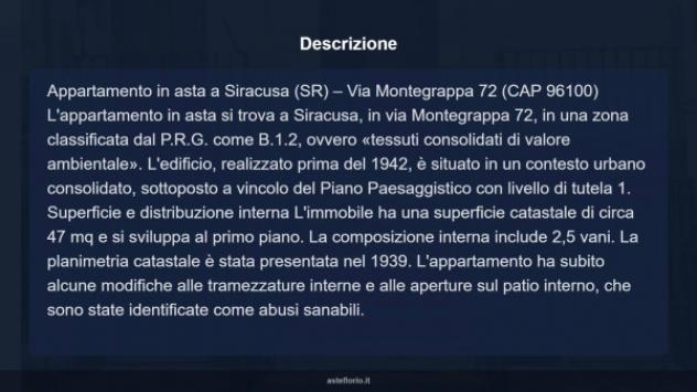 Immobile in asta di 47 m² in vendita a Siracusa - Foto 18