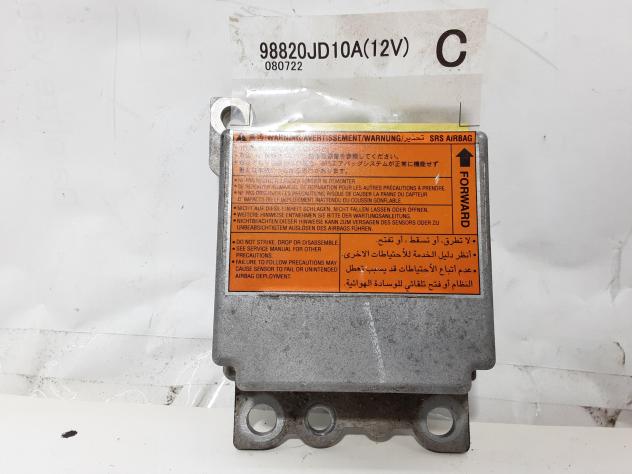 CENTRALINA AIRBAG NISSAN Qashqai +2 (J10) 98820JD10A (0718)